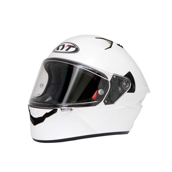 HELMET KYT NFR PLAIN PEARL WHITE - Image 2
