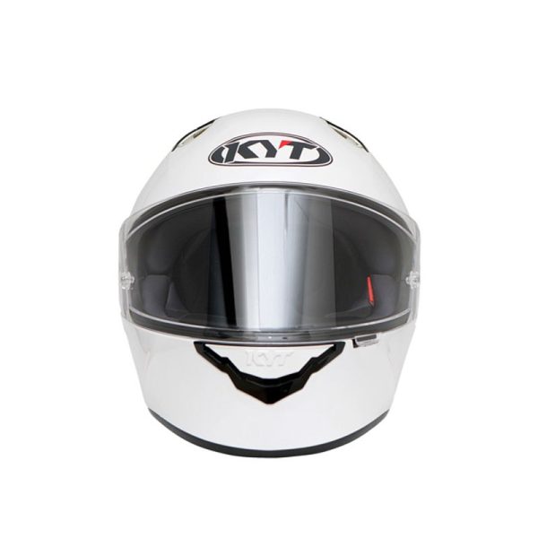 HELMET KYT NFR PLAIN PEARL WHITE - Image 4